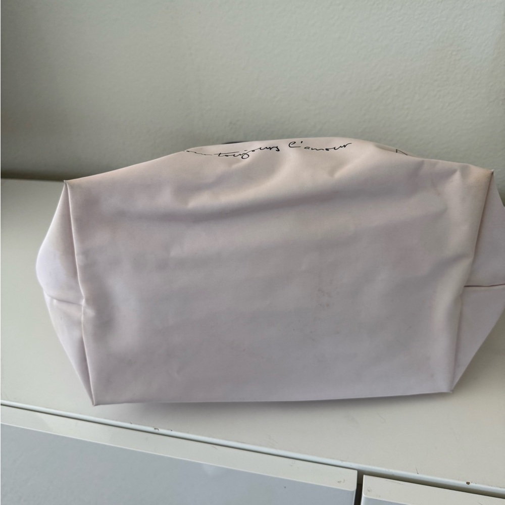 Longchamp Black and Pink Valentines Tote Bag - Picture 6 of 6